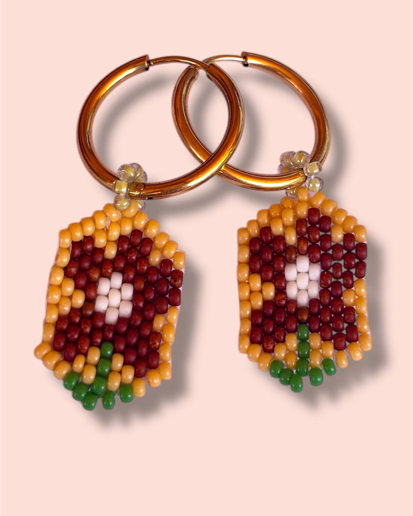 Oh Daisy Brown Dangles