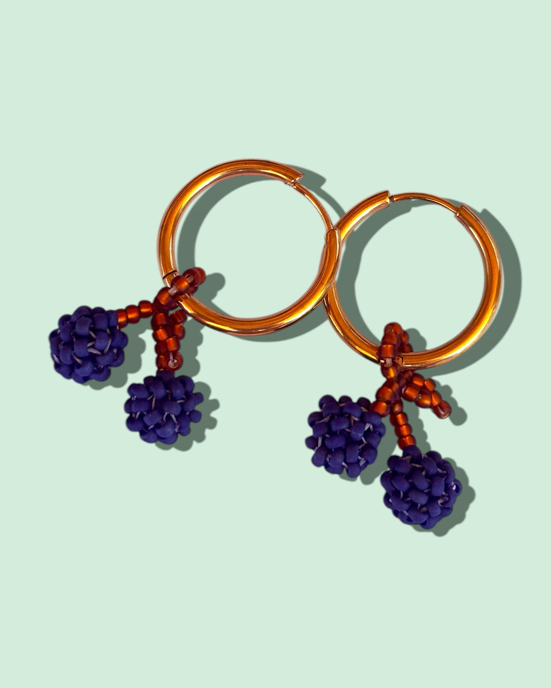 3D Blueberry Dangles