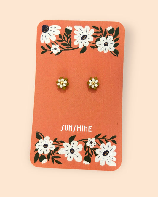 Teeny Tiny Daisy Studs