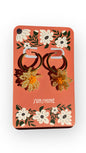 3D Yellow Daisy Dangles