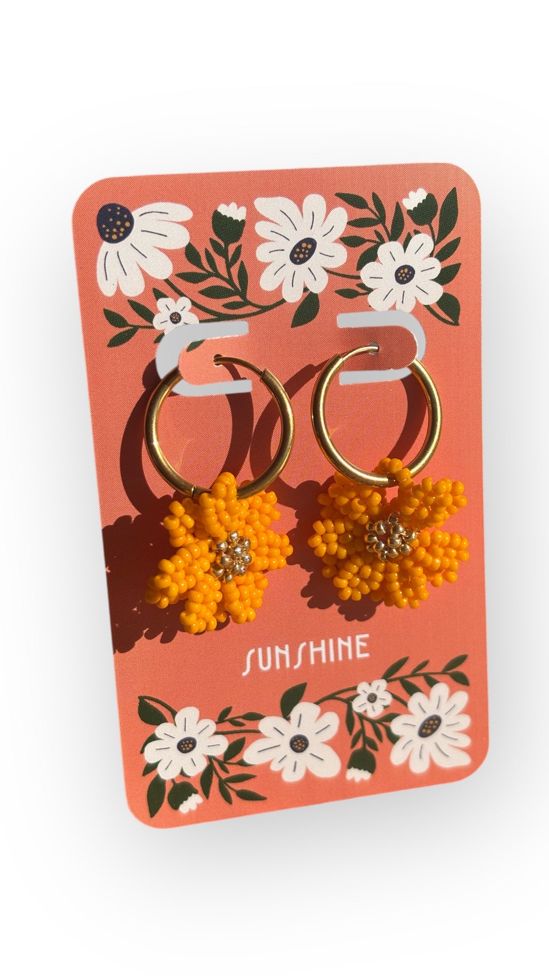 3D Buttercup Daisy Dangles